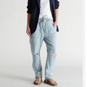 OneTeaspoon Shabbies Low Rise Dropped Crotch Jeans Size M